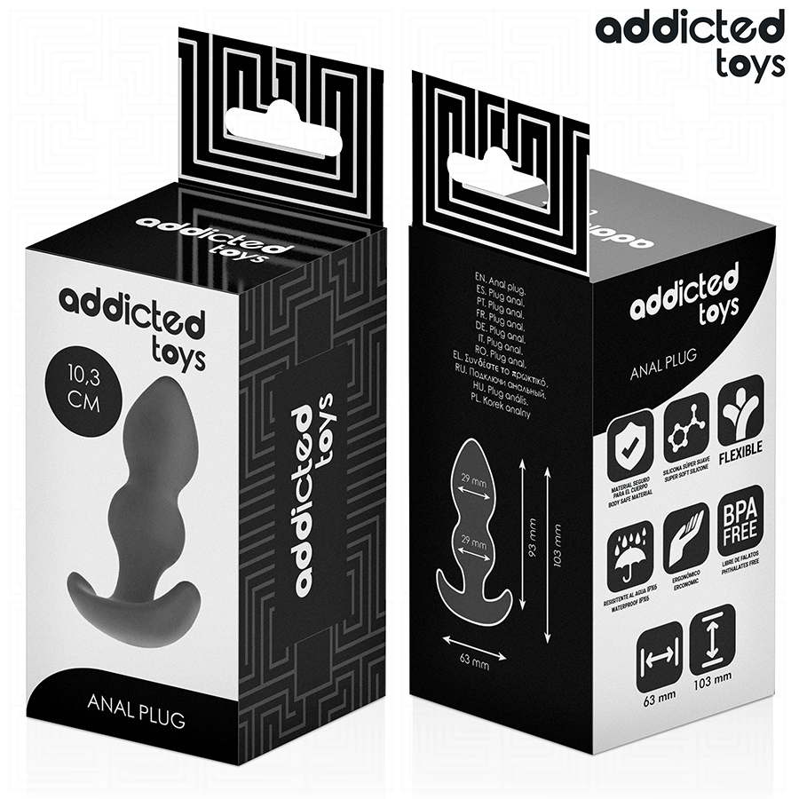 ADDICTED TOYS - TAPPO ANALE TAGLIA S 10,3 CM - immagine 6