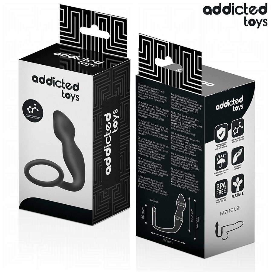ADDICTED TOYS - PLUG ANALE CON ANELLO MODELLO 2 - immagine 6