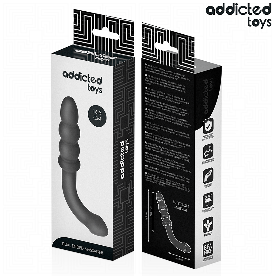 ADDICTED TOYS - MASSAGGIATORE DOPPIO 16,5 CM - immagine 5