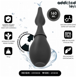 ADDICTED TOYS – LIMPIADOR DE VIAJE SILICONA MODELO 1