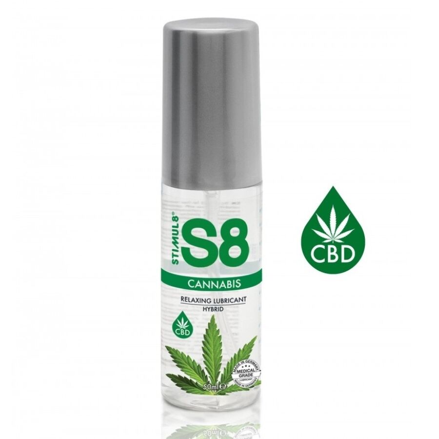 STIMUL8 – S8 LUBRIFICANTE IBRIDO ALLA CANNABIS 50 ML