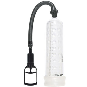 TOYJOY – POMPA PER MASSAGGI POTENTE CON MANICOTTO TRASPARENTE