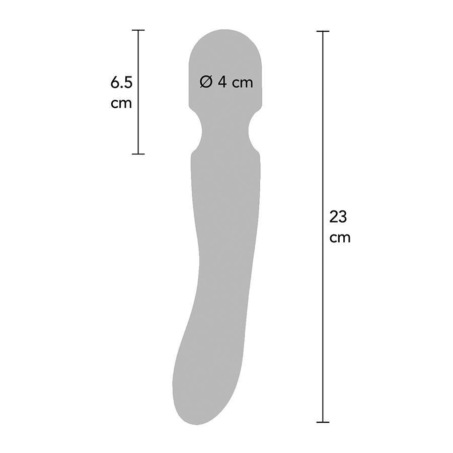 TOYJOY - BACCHETTA MASSAGGIATRICE ZENITH LIGHT NERA - immagine 2