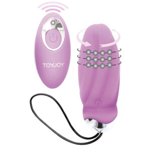 TOYJOY – VIBRATORE ROSA CON TELECOMANDO PER LA FELICITÀ CHE MI FAI CREPUSCOLARE
