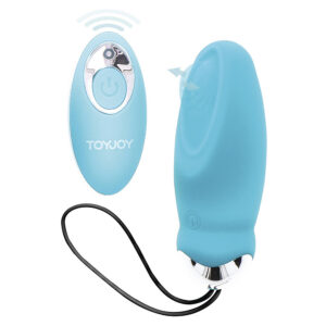 TOYJOY – VIBRATORE HAPPINESS SONO COSÌ EGGCITED CON TELECOMANDO BLU