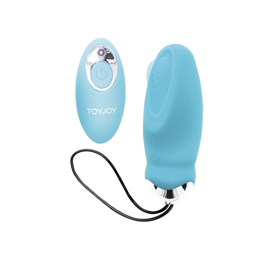TOYJOY - VIBRATORE HAPPINESS SONO COSÌ EGGCITED CON TELECOMANDO BLU - immagine 5