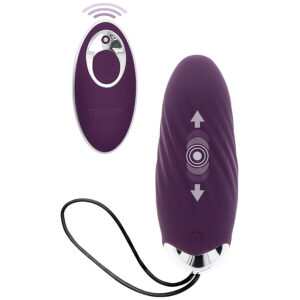 TOYJOY – FELICITÀ KNOCK KNOCK EGGSTAVAGANT VIBRATORE TELECOMANDO VIOLA