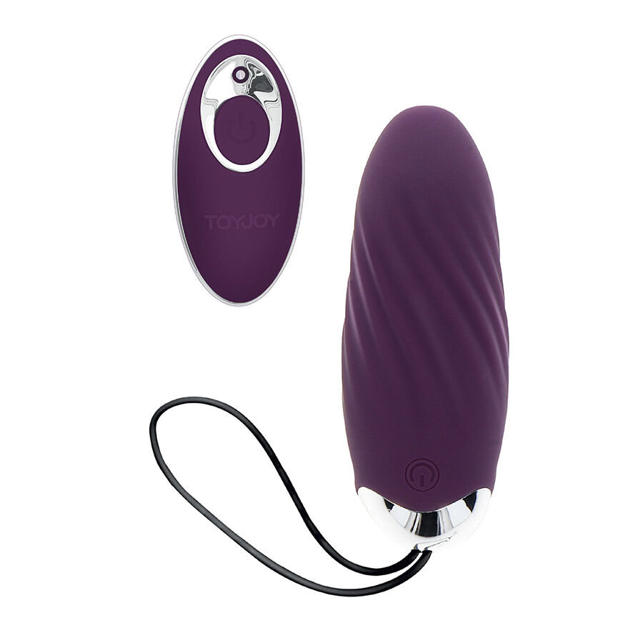 TOYJOY - FELICITÀ KNOCK KNOCK EGGSTAVAGANT VIBRATORE TELECOMANDO VIOLA - immagine 2