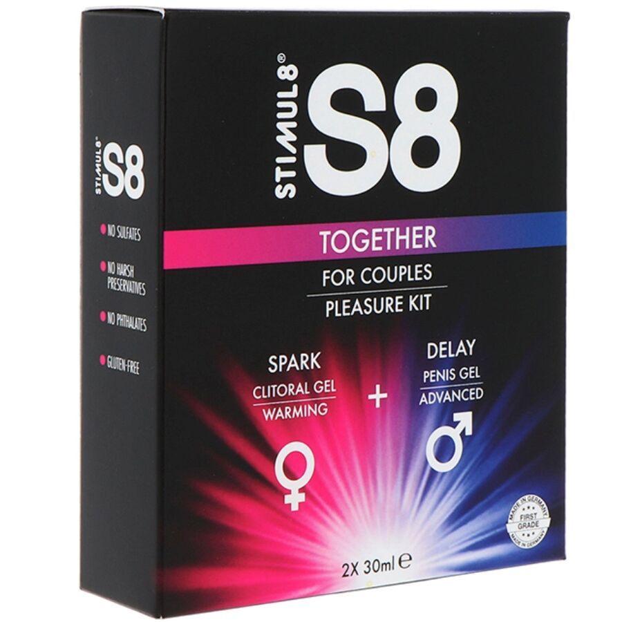 STIMUL8 – S8 TOGETHER KIT COPPIA 2 X 30 ML