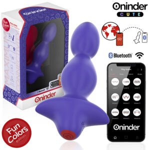 ONINDER CUTE – DILATATORE ANALE VIBRANTE LOVE BUTT – APP GRATUITA IN TUTTO IL MONDO