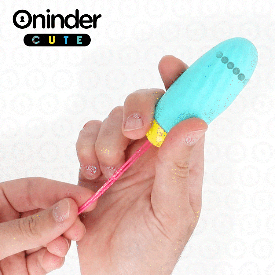 ONINDER CUTE – UOVO VIBRANTE LOVE PLEASURE – GEMME ROTANTI IN SILICONE – APP GLOBALE GRATUITA