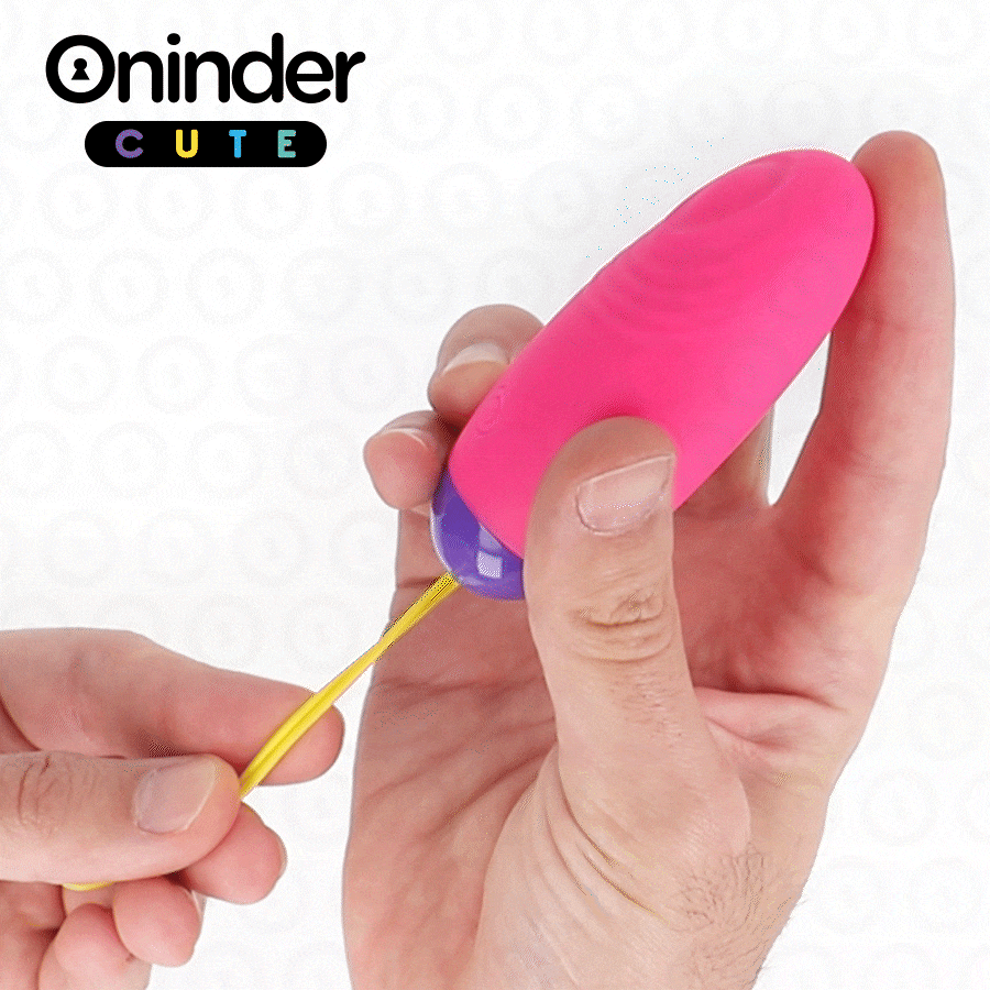 ONINDER CUTE – UOVO IN SILICONE CON VIBRO-ONDA E PIACERE – APP GLOBALE GRATUITA