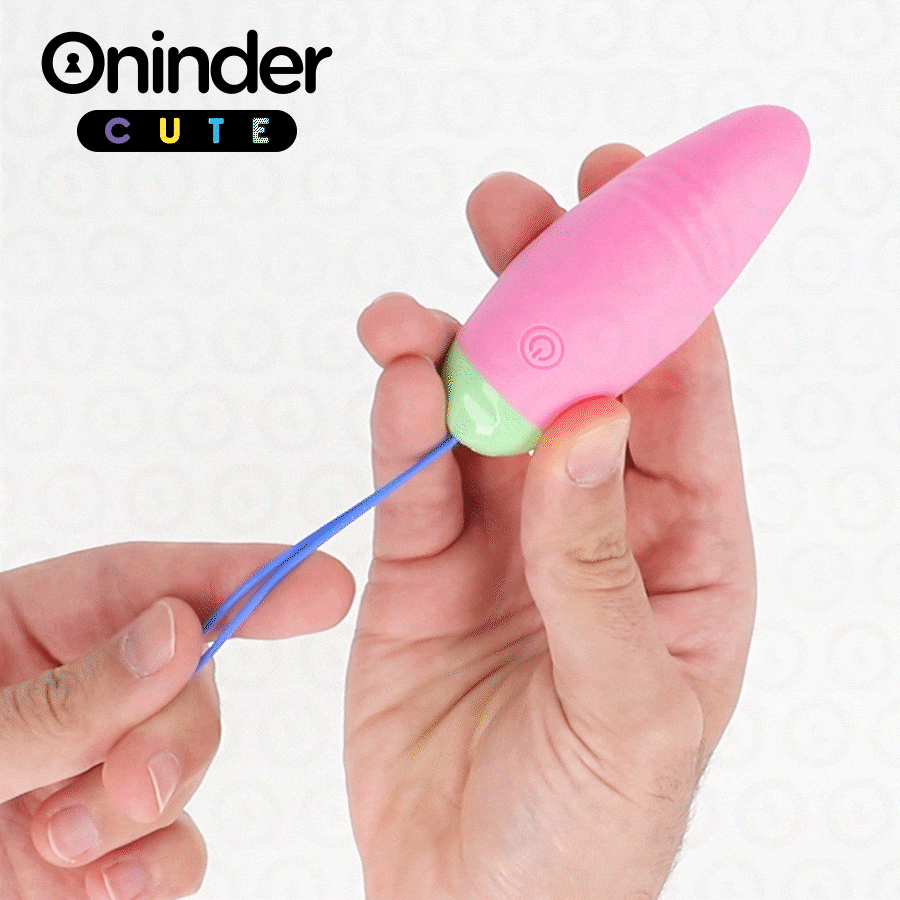 ONINDER CUTE – UOVO IN SILICONE VIBRANTE-ROTANTE A 360° PER AMARE IL PIACERE – APP GLOBALE GRATUITA