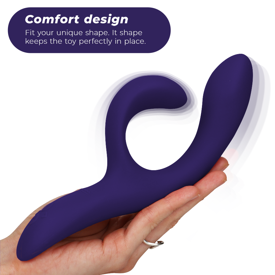 WE-VIBE - VIBRATORE NOVA 3 RABBIT BLU NOTTE - immagine 5