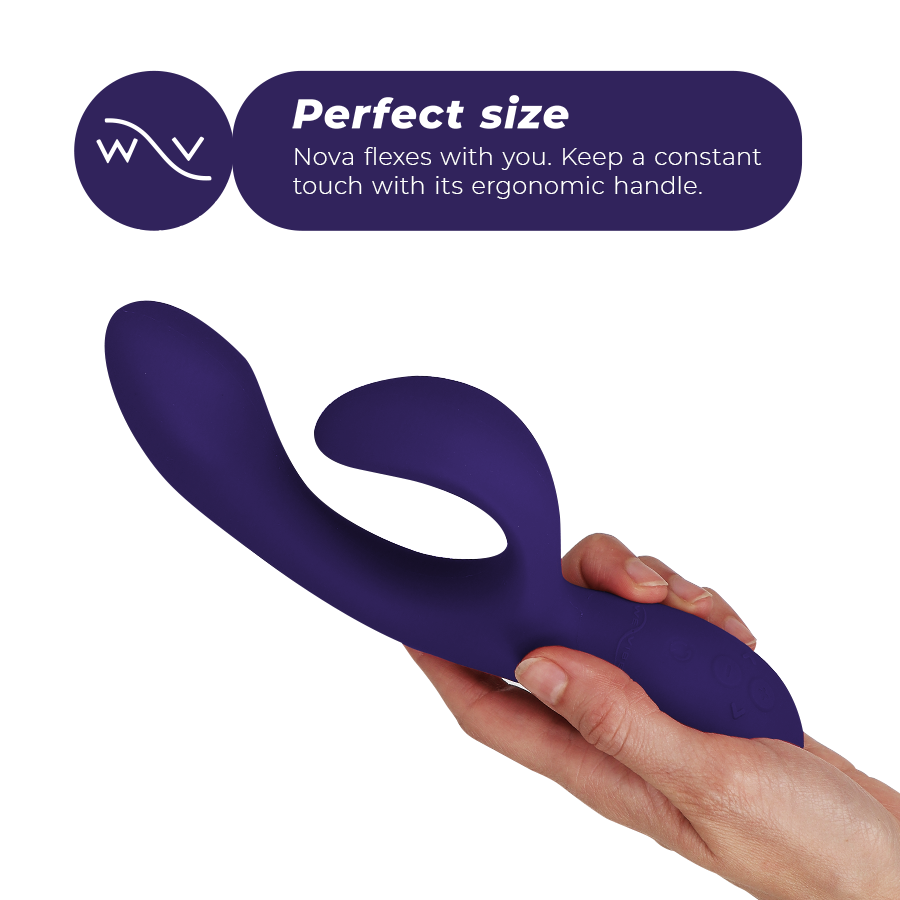 WE-VIBE - VIBRATORE NOVA 3 RABBIT BLU NOTTE - immagine 6