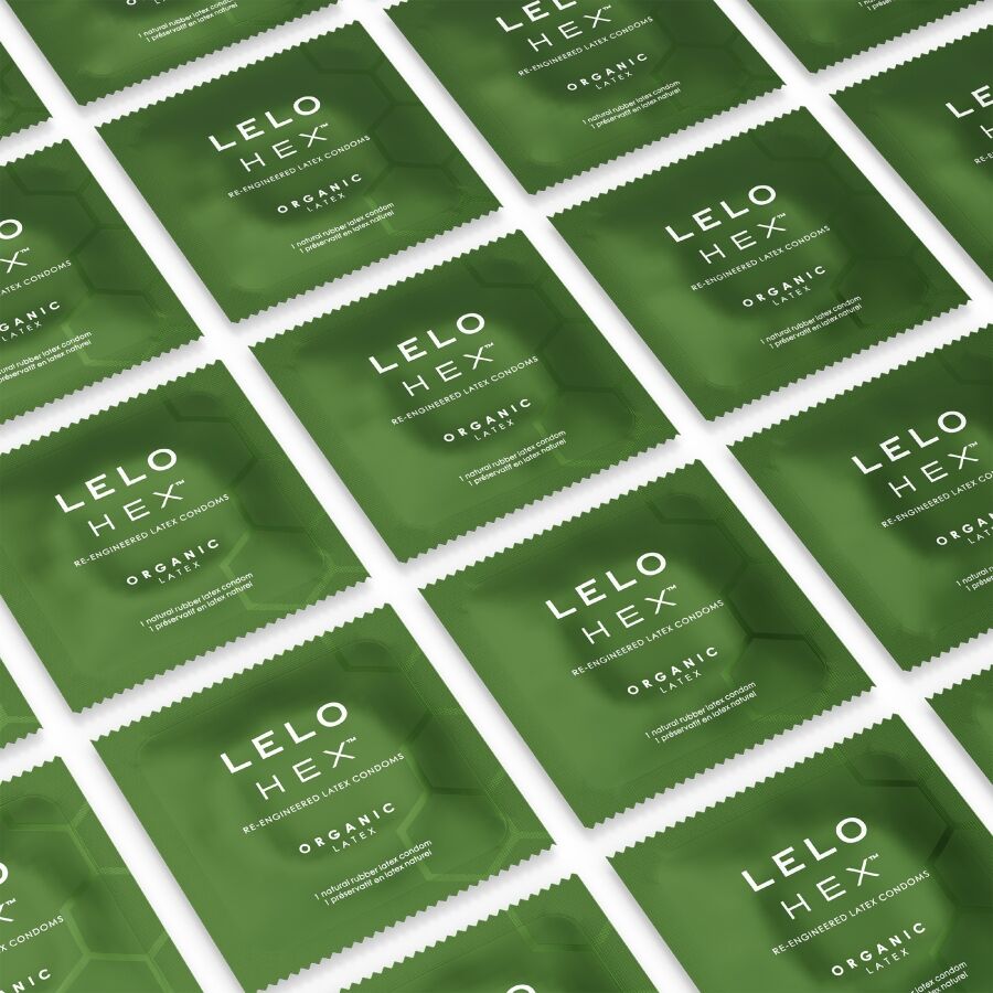 LELO - HEX ORGANIC CONDOM BOX 12 UNITÀ - immagine 8