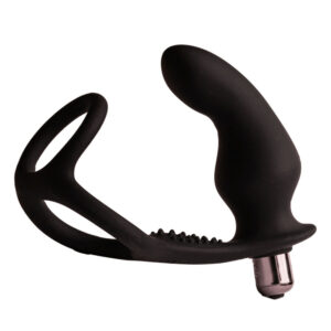 ROCKS-OFF – RO-ZEN RRO PLUG ANALE CON ANELLO VIBRANTE PER IL PENE NERO