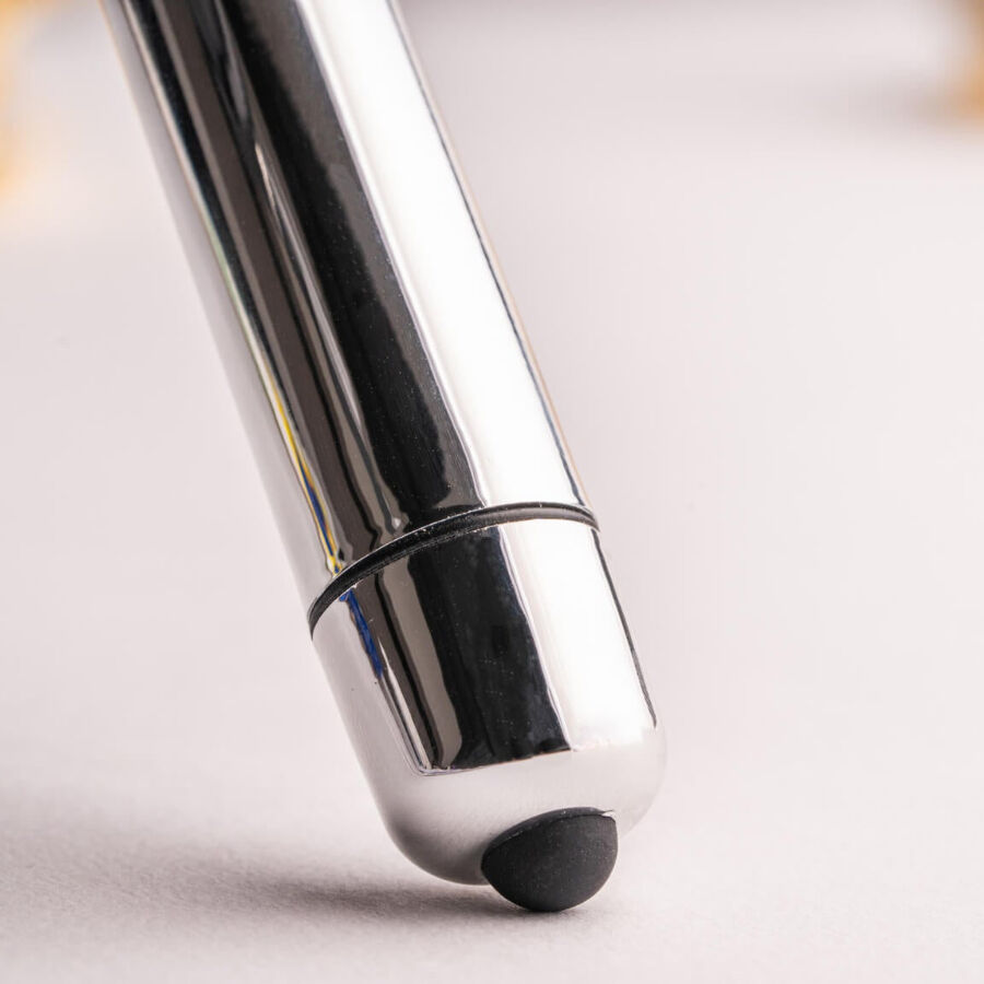 ROCKS-OFF - RO-80 PROIETTILE VIBRANTE CROMATO ARGENTO - immagine 2