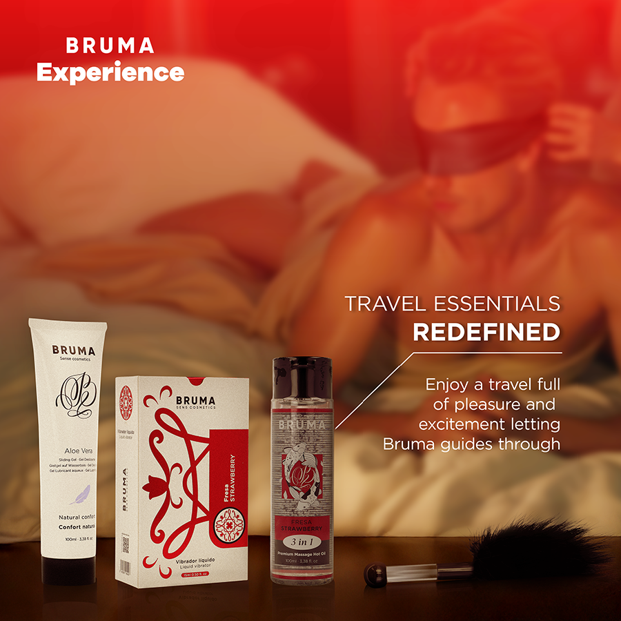 BRUMA XPERIENCE - KIT TENTAZIONE VIBRO-ORGASMICA DOLCE FRAGOLA - immagine 5
