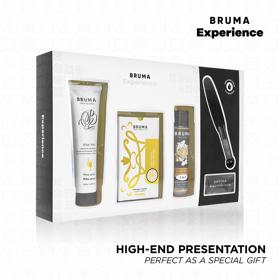 BRUMA XPERIENCE – KIT VIBRO-ORGASMICA PINA COLADA DOLCE TENTAZIONE BRUMA XPERIENCE – KIT VIBRO-ORGASMICA PINA COLADA DOLCE TENTAZIONE