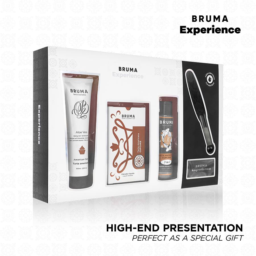 BRUMA XPERIENCE – KIT DOLCE TENTAZIONE TORTA AMERICANA VIBRO-ORGASMICA BRUMA XPERIENCE – KIT DOLCE TENTAZIONE TORTA AMERICANA VIBRO-ORGASMICA