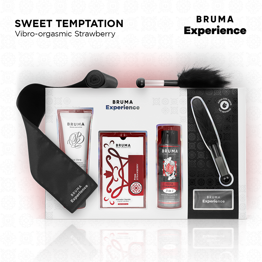 BRUMA XPERIENCE - KIT TENTAZIONE VIBRO-ORGASMICA DOLCE FRAGOLA - immagine 6