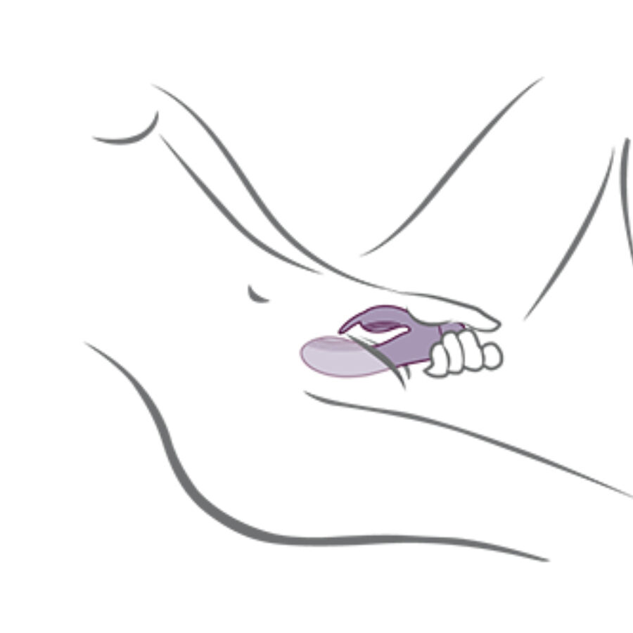 ROCKS-OFF - VIBRATORE CONIGLIO VIOLA GLO-GIRL - immagine 2