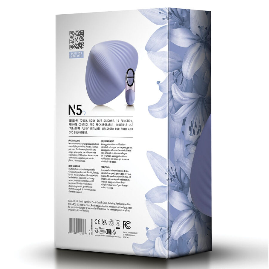 NIYA - N5 MASSAGGIATORE INTIMO MULTIUSO CON TELECOMANDO - immagine 2