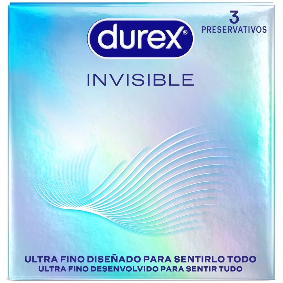 DUREX – PRESERVATIVI INVISIBILI ULTRA SOTTILI 3 UNITÀ