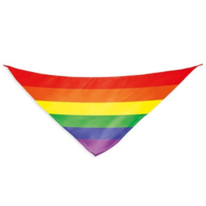 PRIDE – PAÑUELO ALGODÓN TRIANGULAR BANDERA ARCOÍRIS