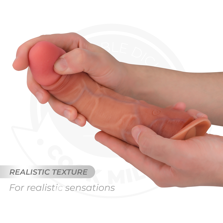 COCK MILLER - DILDO IPERREALISTICO CON VENTOSA E SPINTA CON TELECOMANDO 20,5 CM - immagine 5
