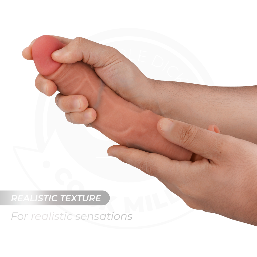 COCK MILLER - DILDO REALISTICO CON VENTOSA E VIBRAZIONE CON TELECOMANDO 21,5 CM - immagine 5