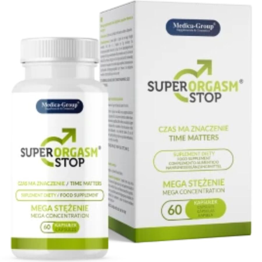 MEDICA GROUP - SUPER ORGASM STOP DELAY PER UOMINI 60 CAPSULE - immagine 2