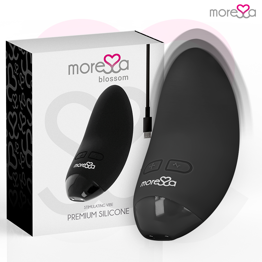 MORESSA – VIBRATORE BLOSSOM NERO
