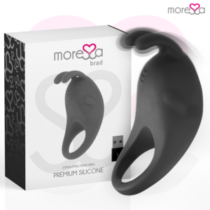 MORESSA – BRAD PREMIUM SILICONE RICARICABILE NERO