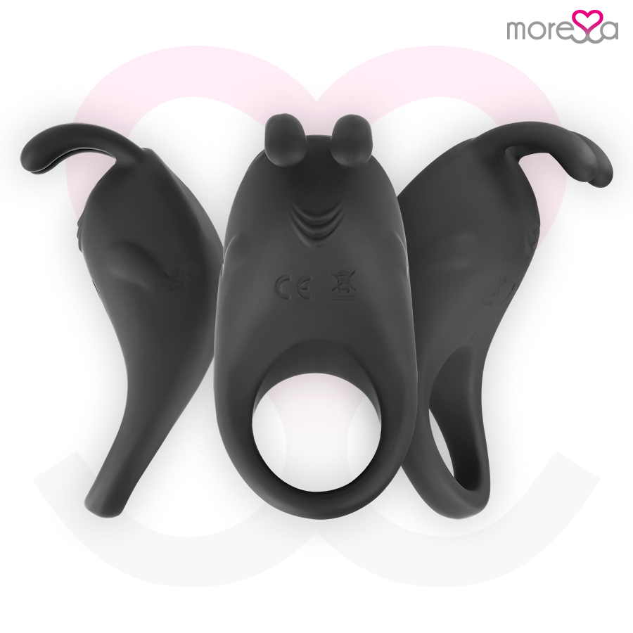 MORESSA - BRAD PREMIUM SILICONE RICARICABILE NERO - immagine 2