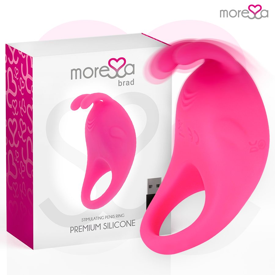 MORESSA – BRAD PREMIUM SILICONE RICARICABILE ROSA MORESSA – BRAD PREMIUM SILICONE RICARICABILE ROSA