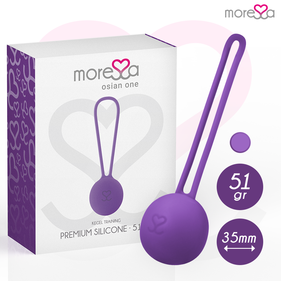 MORESSA – OSIAN ONE PREMIUM SILICONE LILLA
