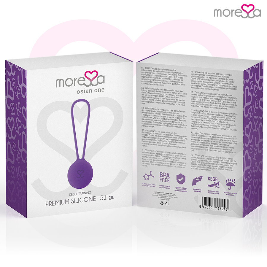 MORESSA - OSIAN ONE PREMIUM SILICONE LILLA - immagine 4