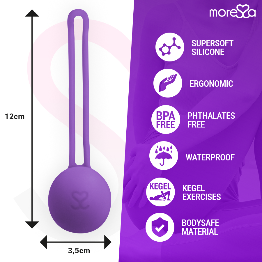 MORESSA - OSIAN ONE PREMIUM SILICONE LILLA - immagine 6