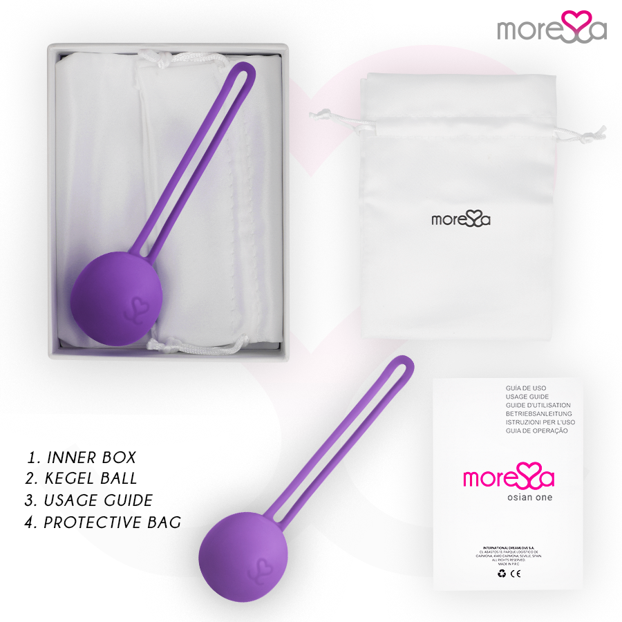 MORESSA - OSIAN ONE PREMIUM SILICONE LILLA - immagine 7