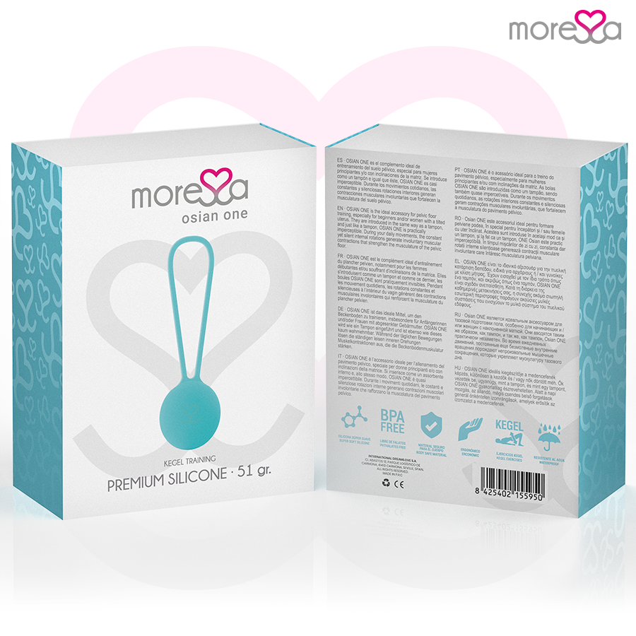MORESSA - OSIAN ONE PREMIUM SILICONE TURCHESE - immagine 2