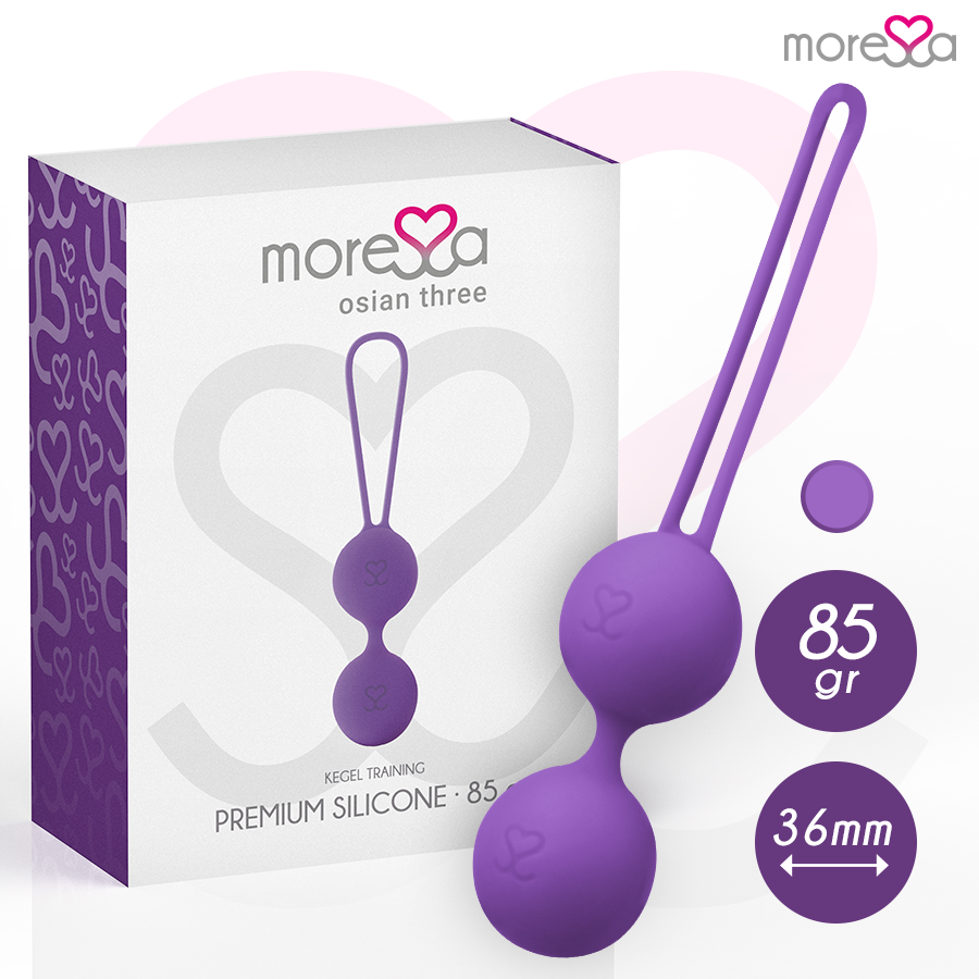 MORESSA – OSIAN TRE PREMIUM SILICONE LILLA