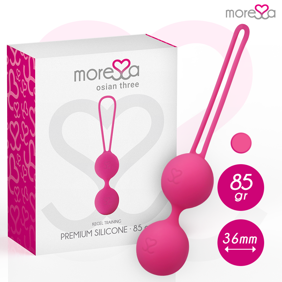 MORESSA – OSIAN TRE PREMIUM SILICONE ROSA