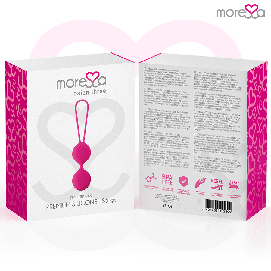 MORESSA - OSIAN TRE PREMIUM SILICONE ROSA - immagine 8