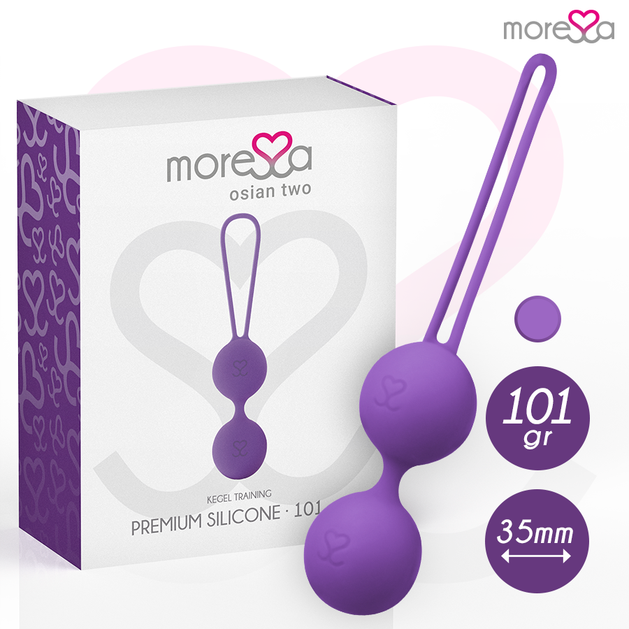 MORESSA – OSIAN DUE SILICONE PREMIUM LILLA