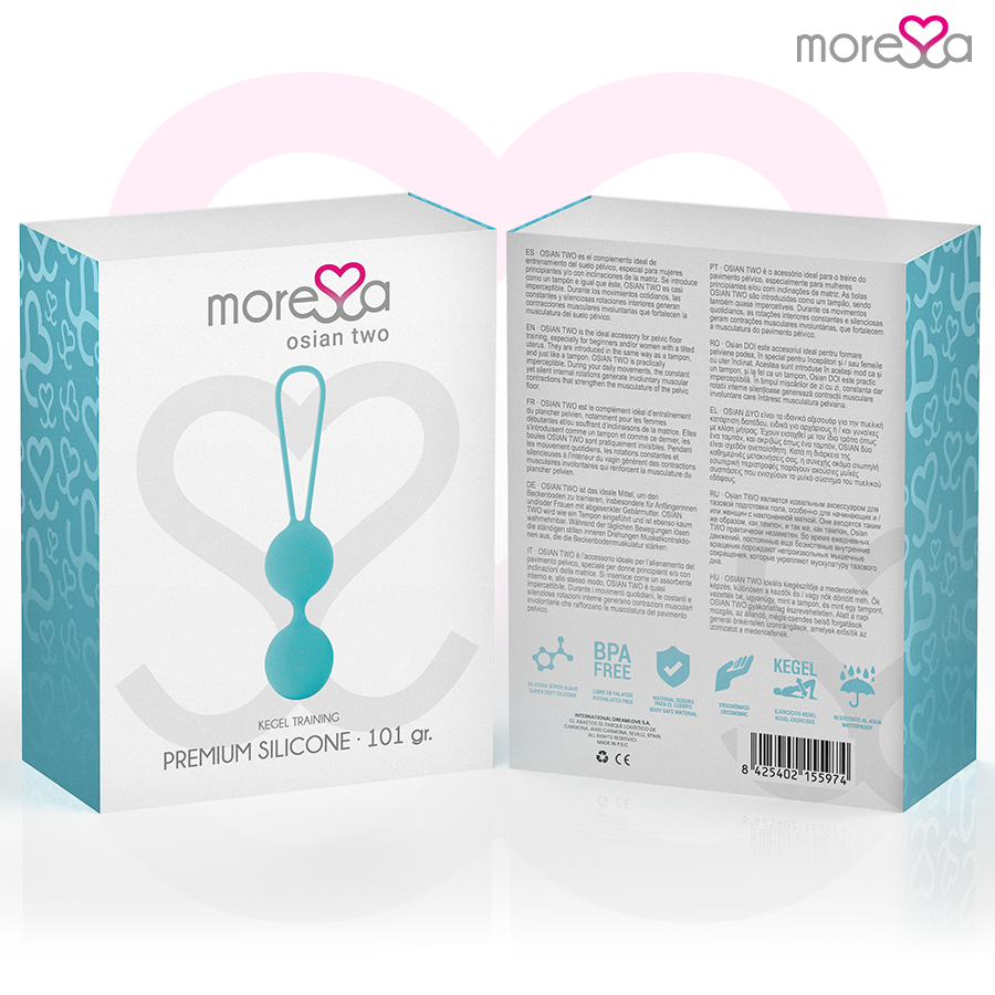 MORESSA - OSIAN DUE SILICONE PREMIUM TURCHESE - immagine 6
