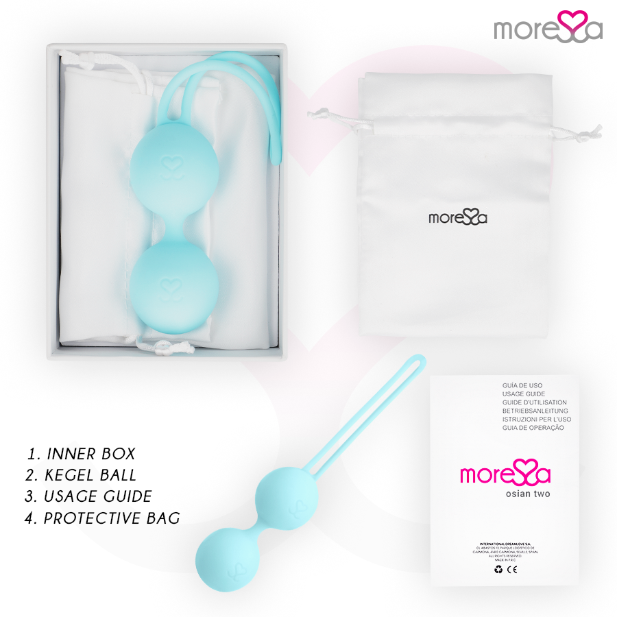 MORESSA - OSIAN DUE SILICONE PREMIUM TURCHESE - immagine 7