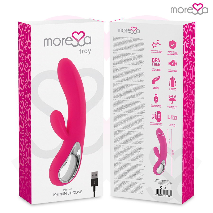 MORESSA - TROY PREMIUM SILICONE RICARICABILE - immagine 7