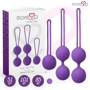 MORESSA – OSIAN SET PREMIUM IN SILICONE LILLA